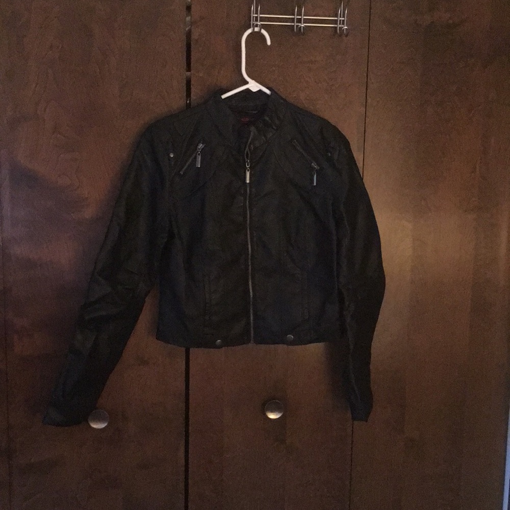 Leather jacket